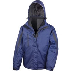 Parka Result Intérieur Softshell. Niebieskie parki męskie RESULT, na zimę, m, bez wzorów, z softshellu. Za 485.50 zł.