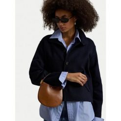 Torebka Polo Ralph Lauren. Brązowe torebki klasyczne damskie Polo Ralph Lauren, bez wzorów, bez dodatków. Za 1,799.00 zł.
