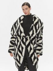Elisabetta Franchi Kożuch CP-49A-37E2-V940 Kolorowy Regular Fit. Futra damskie Elisabetta Franchi. Za 4,219.00 zł.