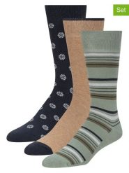 Ted Baker Skarpety (6 par) w kolorze zielono-beżowo-granatowym rozmiar: onesize. Brązowe skarpetki męskie Ted Baker, bez wzorów. Za 43.99 zł.