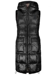 Sublevel Kamizelka pikowana w kolorze czarnym rozmiar: L. Czarne kamizelki damskie Sublevel, l. Za 196.24 zł.