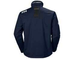 Kurtka Helly Hansen crew. Niebieskie kurtki męskie Helly Hansen, l, bez wzorów, z poliesteru, klasyczne, bez kaptura. Za 667.85 zł.