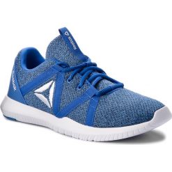 Buty Reebok - Reago Essential CN5128 Vital Blue/White/Black. Niebieskie buty fitness męskie Reebok, na fitness i siłownię. W wyprzedaży za 169.00 zł.