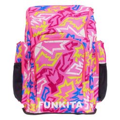 Plecak sportowy szkolny Funkita Rock Star. Czerwone plecaki damskie FUNKITA, bez wzorów. Za 199.00 zł.