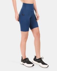 Damskie krótkie legginsy Kilpi ARTEMI-W. Niebieskie legginsy damskie Kilpi, s, bez wzorów, z materiału. Za 179.35 zł.