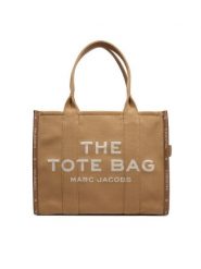 Marc Jacobs Torebka The Jacquard Large Tote Bag M0017048 Brązowy. Brązowe torebki klasyczne damskie MARC JACOBS, bez wzorów, z materiału, bez dodatków. Za 1,499.00 zł.