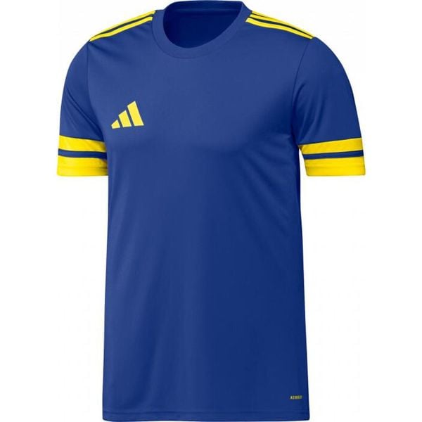 Adidas Sport Squa25 Jsy M Koszulka Dorosłych. Niebieskie t-shirty sportowe męskie Adidas, m, bez ramiączek, do piłki nożnej. Za 68.00 zł.