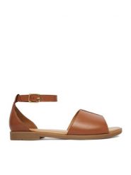 Lasocki Sandały CEO-WI16-FOXI-98 Brązowy. Brązowe sandały damskie Lasocki, bez wzorów, ze skóry, bez obcasa, na płaskiej podeszwie. Za 159.99 zł.