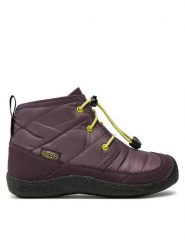 Keen Śniegowce Howser II Waterproof Chukka 1029427 Fioletowy. Fioletowe buty zimowe chłopięce Keen, z materiału, bez zapięcia. Za 299.99 zł.