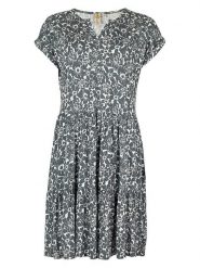 Roadsign Sukienka w kolorze antracytowo-białym rozmiar: L. Czarne sukienki damskie Roadsign, l, bez wzorów, z wiskozy, bez kołnierzyka, bez ramiączek, midi. Za 65.99 zł.