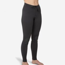 Spodnie na kajak i stand up paddle damskie Itiwit neopren 2 mm. Czarne spodnie materiałowe damskie ITIWIT, bez wzorów, z gumy, sportowe. Za 149.99 zł.