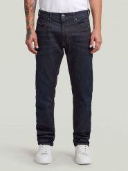 G-Star Dżinsy "Mosa" - Straight fit - w kolorze granatowym rozmiar: W30/L30. Niebieskie jeansy męskie G-Star. Za 205.93 zł.