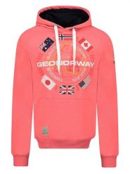 Geographical Norway Bluza "Girkel" w kolorze koralowym rozmiar: 3XL. Czerwone bluzy z kapturem męskie Geographical Norway, xl. Za 107.86 zł.