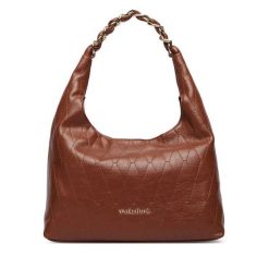 Torebka Valentino. Brązowe torebki klasyczne damskie Valentino, bez wzorów, bez dodatków. Za 679.99 zł.