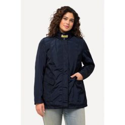 Damskie Kurtka funkcyjna HYPRAR stójka kaptur 2-kierunkowy zamek błyskawiczny. Niebieskie kurtki damskie Ulla Popken, plus size, bez wzorów, z materiału, bez kaptura. W wyprzedaży za 343.99 zł.