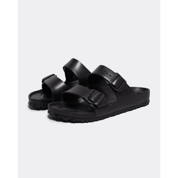 Klapki męskie Birkenstock Arizona Eva. Czarne klapki i japonki męskie Birkenstock, z materiału. Za 456.00 zł.