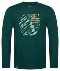T-shirt męski Loap Aldar Green. Zielone t-shirty męskie Scarpa, na zimę, m, bez wzorów, z bawełny, bez kołnierzyka. Za 91.00 zł.
