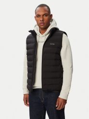 Calvin Klein Kamizelka Classic LV04LG504G Czarny Regular Fit. Czarne kamizelki męskie CALVIN KLEIN, l, z syntetyku. Za 649.99 zł.