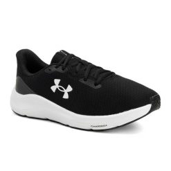 Buty do biegania męskie Under Armour Charged Pursuit 4. Czarne obuwie do biegania damskie Under Armour. Za 199.99 zł.