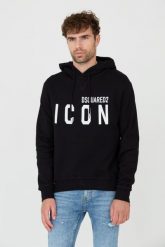 DSQUARED2 Czarna bluza Sweatshirt. Czarne bluzy z kapturem męskie Dsquared2, m. W wyprzedaży za 970.38 zł.