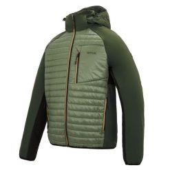 Męska kurtka pikowana Pro Hybrid II. Zielone kurtki męskie Regatta, m, bez wzorów, z materiału, bez kaptura. Za 263.99 zł.