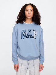 GAP Bluza w kolorze błękitnym rozmiar: S. Niebieskie bluzy bez kaptura damskie GAP, s. Za 109.78 zł.