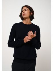 AUTHENTIC CASHMERE Kaszmirowy sweter "Aigliére" w kolorze granatowym rozmiar: M. Niebieskie swetry męskie AUTHENTIC CASHMERE, m, bez wzorów, z kaszmiru, bez kołnierzyka. Za 402.20 zł.