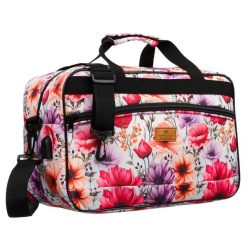 Torba podróżna Rovicky R-TL15608 print kwiaty. Torby podróżne damskie ROVICKY, bez wzorów. Za 59.99 zł.