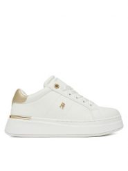 Tommy Hilfiger Sneakersy T3A9-34253-1355 S Biały. Białe buty sportowe dziewczęce Tommy Hilfiger, bez wzorów, ze skóry, bez zapięcia. Za 419.99 zł.