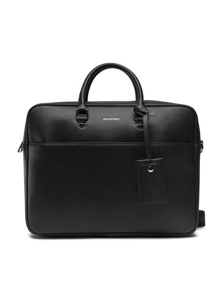 Valentino Torba na laptopa Marnier VBS5XQ04 Czarny. Czarne torby na laptopa damskie Valentino, ze skóry. Za 739.99 zł.