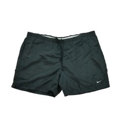 Męskie czarne kąpielówki. Czarne kąpielówki męskie Nike, l, bez wzorów, do pływania. Za 102.20 zł.