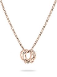 Liebeskind Naszyjnik z zawieszką - dł. 45 cm rozmiar: onesize. Czerwone naszyjniki damskie Liebeskind, ze stali. Za 252.94 zł.