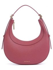 COCCINELLE Skórzana torebka w kolorze jagodowym - 24 x 13 x 6 cm rozmiar: onesize. Czerwone torebki klasyczne damskie Coccinelle, bez wzorów, z materiału, bez dodatków. Za 587.41 zł.