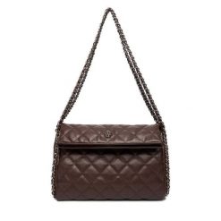 Torebka Badura. Brązowe torebki klasyczne damskie Badura, bez wzorów, bez dodatków. Za 279.99 zł.