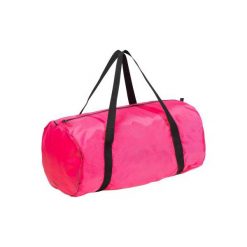 Torba fitness kardio 30L składana. Brązowe torby sportowe damskie DOMYOS, bez wzorów, z materiału, bez dodatków. W wyprzedaży za 14.99 zł.