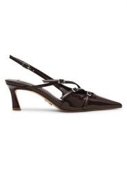 Steve Madden Czółenka w kolorze brązowym rozmiar: 40. Brązowe czółenka damskie Steve Madden, bez wzorów, bez obcasa, na szpilce. Za 231.68 zł.