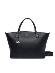 Armani Exchange Torebka XW003142 AF26569 UC001 Czarny. Czarne torebki klasyczne damskie Armani Exchange, bez wzorów, ze skóry, bez dodatków. Za 829.99 zł.