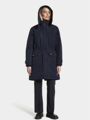 Didriksons Parka Lene 504261 Granatowy Relaxed Fit. Niebieskie parki damskie Didriksons, bez wzorów, z syntetyku. Za 1,499.00 zł.