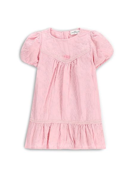 Coccodrillo Sukienka codzienna WC5128201HGN Różowy Regular Fit. Czerwone sukienki dziewczęce COCCODRILLO, bez wzorów, z bawełny, bez ramiączek. Za 65.99 zł.