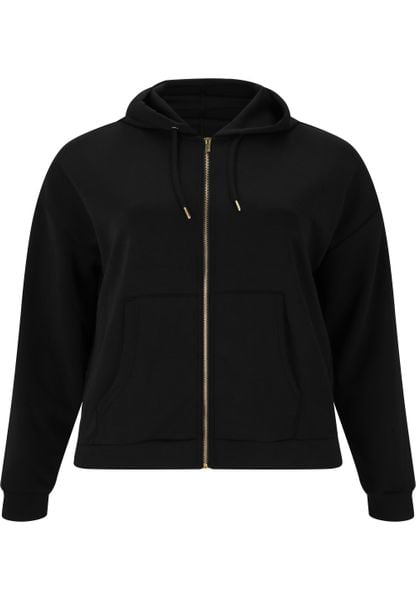 Damska bluza z kapturem zapinana na zamek Q Sportswear Tiamo. Czarne bluzy z kapturem damskie ENDURANCE Q, bez wzorów, z materiału, z kapturem. Za 338.70 zł.