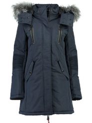 Canadian Peak Parka "Camilly" w kolorze granatowym rozmiar: L. Niebieskie parki damskie Canadian Peak, l, bez wzorów. Za 316.24 zł.