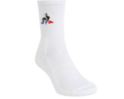 Skarpety tenisowe Le Coq Sportif Chaussettes Tennis 35/38. Białe skarpetki damskie Le Coq Sportif, bez wzorów, z bawełny. Za 49.00 zł.