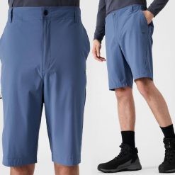 SPODENKI MĘSKIE 4F TREKKINGOWE SZYBKOSCHNĄCE TFSHM0877 KRÓTKIE KOLOR CZARNY. Czarne szorty męskie 4f, l, z bawełny, do biegania. Za 169.99 zł.