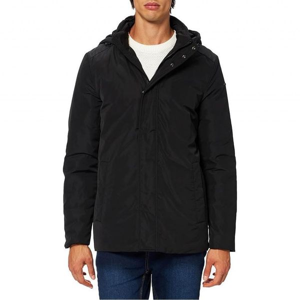 Kurtka GEOX M KENNET MD JKT Czarny. Czarne kurtki męskie Geox, m, bez wzorów, z tkaniny, casualowe, bez kaptura. Za 507.99 zł.