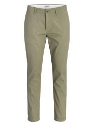 Jack & Jones Spodnie chino "Marco" w kolorze szarobrązowym rozmiar: W31/L34. Brązowe spodnie materiałowe męskie Jack & Jones, bez wzorów. Za 114.95 zł.