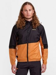 Craft Kurtka kolarska "ADV Offroad Wind" w kolorze antracytowo-pomarańczowym rozmiar: L. Czarne kurtki outdoor męskie Craft, l, bez wzorów, z materiału, bez kaptura. Za 175.67 zł.
