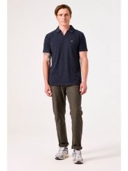 Garcia Spodnie chino w kolorze khaki rozmiar: L. Brązowe spodnie materiałowe męskie Garcia, bez wzorów. Za 145.26 zł.
