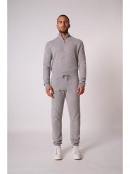 Perfect Cashmere Kaszmirowe spodnie "Stuart" w kolorze szarym rozmiar: XXL. Szare spodnie materiałowe męskie Perfect Cashmere, bez wzorów, z kaszmiru. Za 434.99 zł.