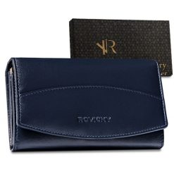 Portfel granatowy Rovicky R-RD-36-GCL Navy. Niebieskie portfele damskie ROVICKY, bez wzorów. Za 79.99 zł.