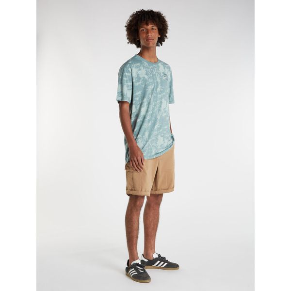 Spodenki męskie Protest PRTNYTRO cargoshort. Brązowe szorty męskie Protest, z bawełny, bez kołnierzyka. Za 259.99 zł.